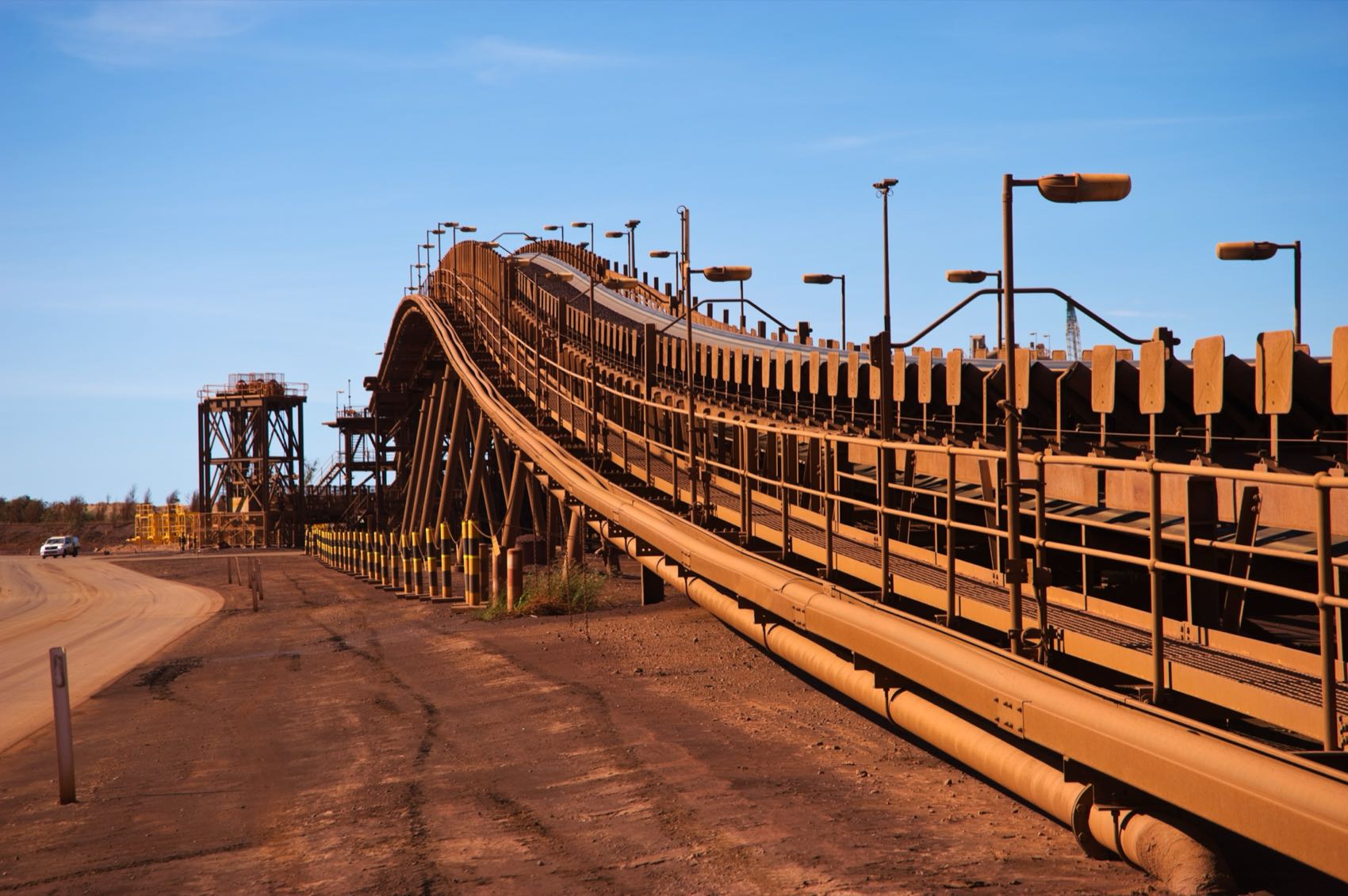 Resources processing infrastructure in Western Australia